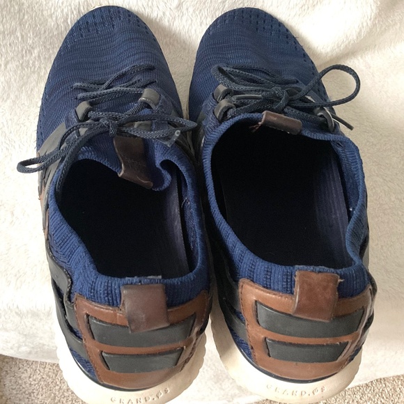 Cole Haan GrandMotion Lace Up Woven Comfort StitchLite Sneakers Sz 9.5M - Picture 8 of 13